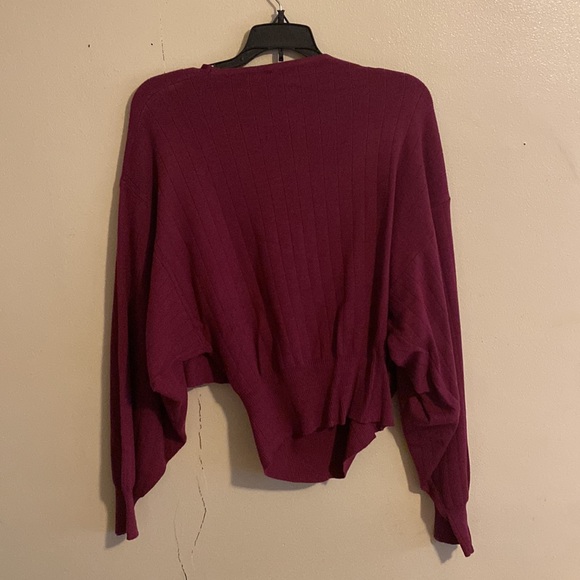 Burgundy Sweater - Picture 3 of 4